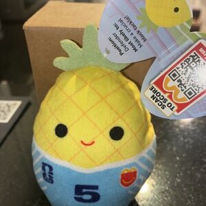 Squishmallows McDonald's MAUI The Pineapple FIFA World Cup Happy Meal Toy